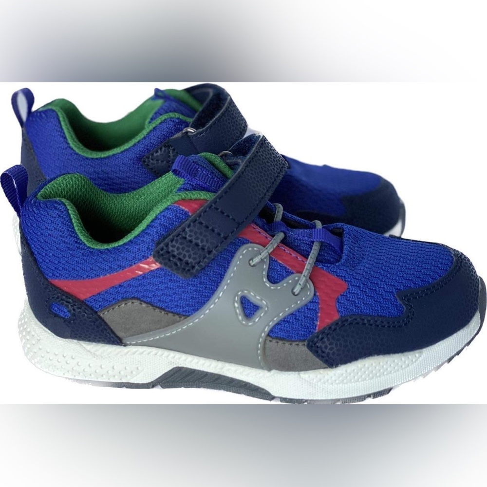 Surprize by Stride Rite | Navy & Blue Maddox Sneaker - Boys Size 11